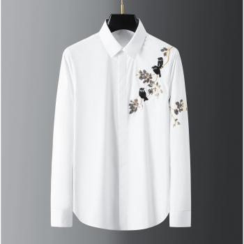 Camisa de hombre con lentejuelas para ocasiones especiales