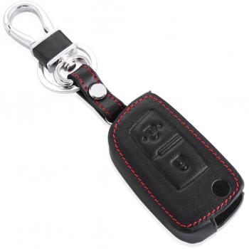 Leather Key Fob Cover for Nissan X-Trail