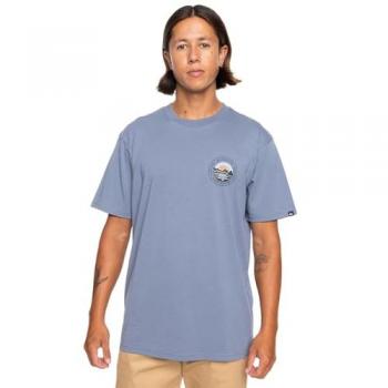 Quiksilver Landscapes Herren T-Shirt Kurzarm Flint Stone Grau