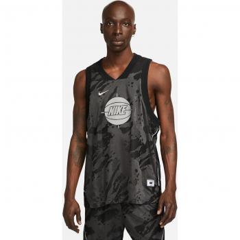 Veste Courte Nike Jordan Noir Gris Logo Brodé L