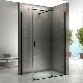 Cabine noire à portes coulissantes 80×150 cm – Saniverre