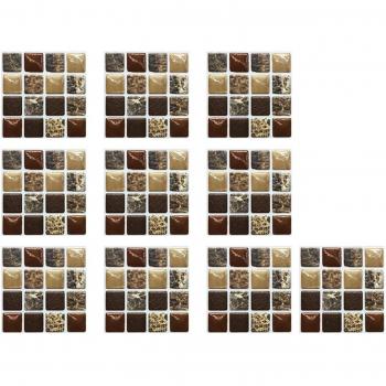 Self-Adhesive 3D Crystal Stickers 10pc