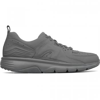 CAMPER Drift Men's Smooth Leather Grey Sneakers – Size 46