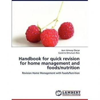 Handbook for quick revision for home management and foods/nutrition: Revision Home Management with Foods/Nutrition