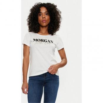 Morgan T-Shirt 241-DUNE Weiß Klassische Passform