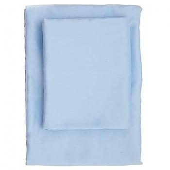 Wellhome Drap Housse Coton 160x200 cm Bleu