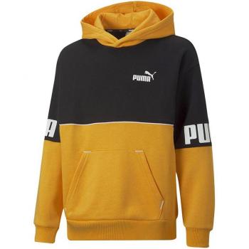 Sudadera Puma para Niños Colorblock Amarillo y Negro 140