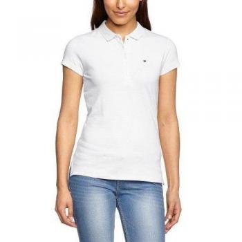 Tommy Hilfiger Heritage Short Sleeve Slim Polo Shirt, Blanco
