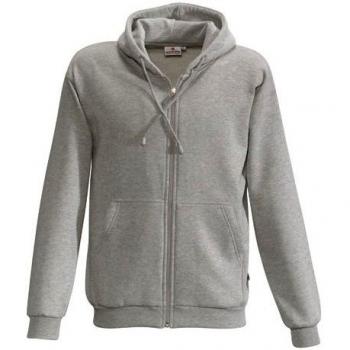 Hakro Premium Grijze Jas met Capuchon