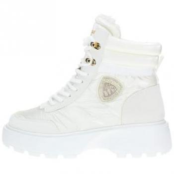 Blauer Stiefeletten F4BLANCA03 Weiß 37