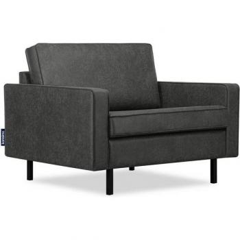 Invia Sessel aus Leder und Mikrofaser