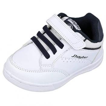 Zapatillas infantiles J'HAYBER COLOSA blancas con banda autoadhesiva
