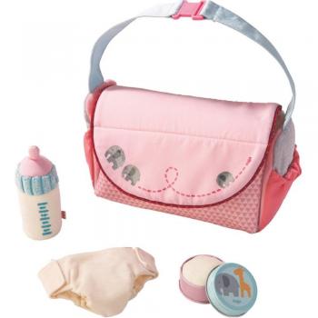 Baby-Wickeltasche „Fritzi“ mit Kleinkindspielzeug – HABA 302028