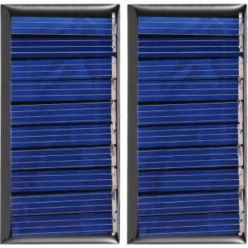 Mini Polycrystalline Solar Panel 5V 60mA for 3.6V Battery Charger DIY Toy LED