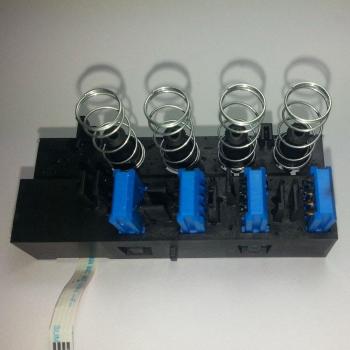 Unidad de impresión HP 932/933/7110 con sensor de chip y soporte