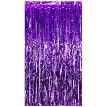 Rose Gold Foil Fringe Backdrop 1*2M