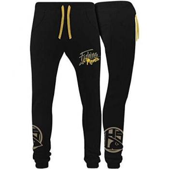 Black/Yellow Hotspot Fishing Mania Jog Pants – S