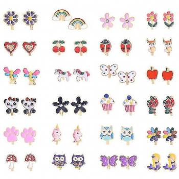 Paquete de pendientes Up Gift con flores