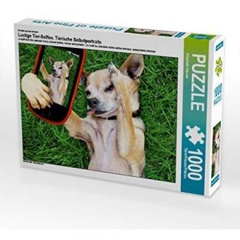 CALVENDO Puzzle Lustige Tier-Selfies. Foto-Puzzle 1000 Teile