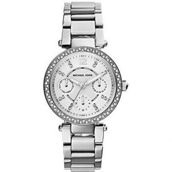 Michael Kors Mini Parker Stainless Steel Strap Watch