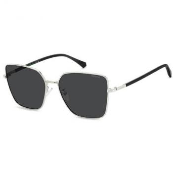 Polaroid 4193 Asian Fit Polarized 010/M9 Men's Silver Lenses