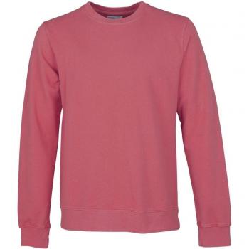 Felpa girocollo Colorful Standard Classic Organic Rosso Barbablu