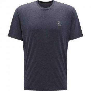 Camiseta Haglöfs Ridge manga corta para hombre en negro