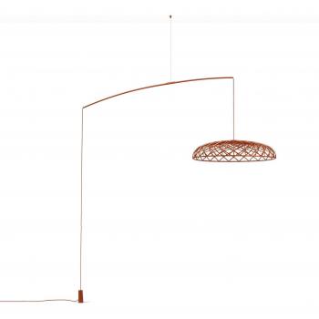 Lampada a stelo Skynest rossa