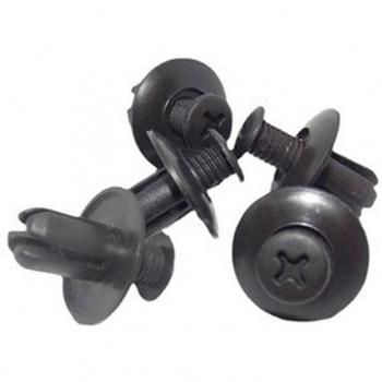 Set de Guardabarros Universal para Vehículo, Con Remaches de Plástico 8mm y Tornillos de Sujeción, para Nissan Toyota Focus Kia (10/20/40/50 unidades)