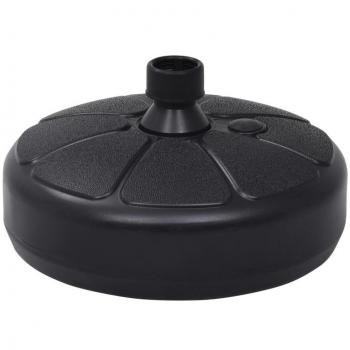 Base Ombrellone Riempibile 15L Nera