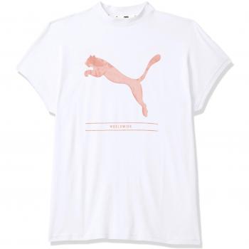 PUMA Women's NU‑TILITY Tee, Weiß, M
