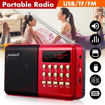 3W Portable FM Radio Speaker with MP3 Player