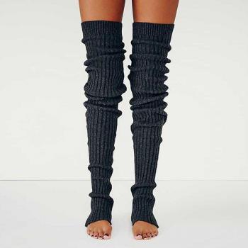 Chaussettes sans pieds en tricot