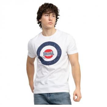 Camiseta Lonsdale Trevose en Colores Navy/Rojo/Blanco