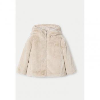 Mayoral Eleganter Pelzmantel 4486 Beige