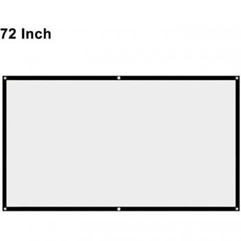 Rideau de projection pliable 16:9 blanc N84A