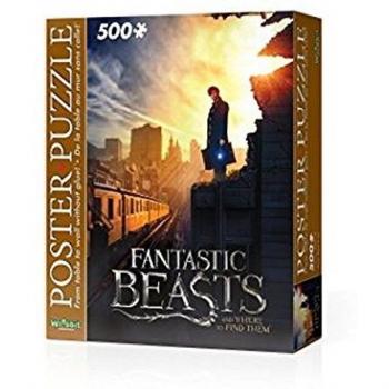 Mosaico 3D Wrebbit 500 piezas “Bestias Fantásticas: Ciudad de Nueva York”