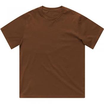 T-shirt Devin pour homme Brun M Vintage Industries