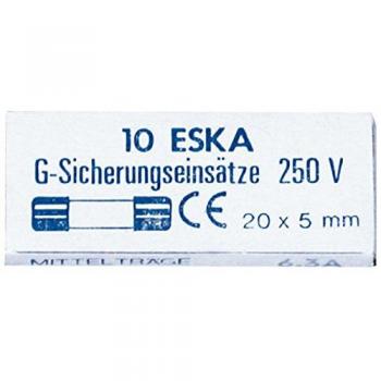 Fusible fin Wolf 6,3A à temporisation moyenne 8902573 pour R12 R16 R32