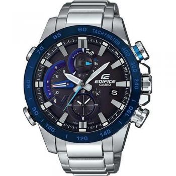 Casio Edifice Bluetooth TripleConnect Unisex Silberschmuck-Uhr