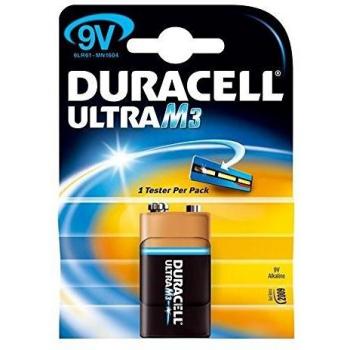 Duracell Ultra 9V Alkaline Battery