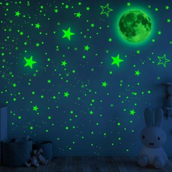 Estrella Fluorescente Mural