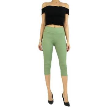 Pantacourt Vert Femme