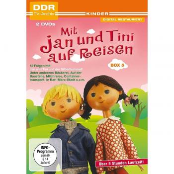 Mit Jan und Tini auf Reisen Box 5 (DDR-TV-Archiv) [2 DVDs]