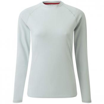 Gill UVTEC Long Sleeve Top – Women, Medium Grey, 36