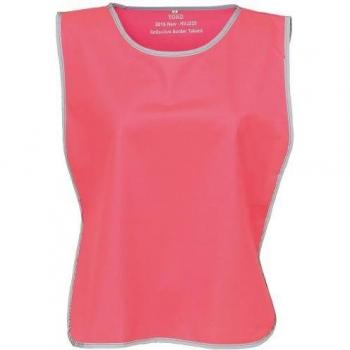 Yoko Unisex Volwassenen Contrast Hi-Vis Wapenrok XXL-3XL Wit