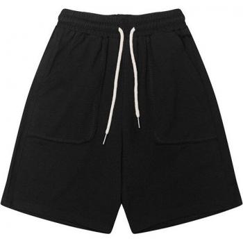 Casual Solid Color Kids Shorts