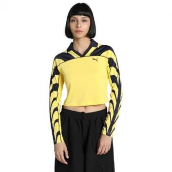 Puma Road to Unity Women's Sunny Yellow Youth Long Sleeve Top