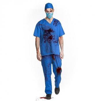 Metamorph „Zombie Surgeon“ Halloween‑Kostüm – Arzt‑Thema in 3XL