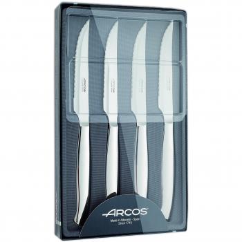 Arcos 378400 11 cm Knife Collection – 4‑Piece Stainless Steel Set